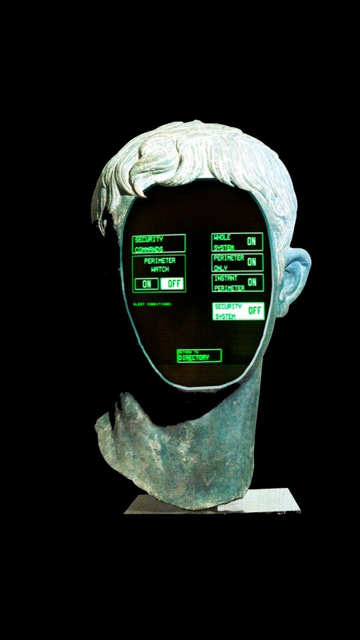 wireframe bust